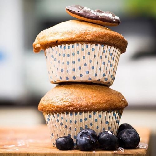 Línea de producción de cupcakes