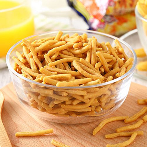 Línea de producción de snacks tipo almohada y palito / snacks fritos