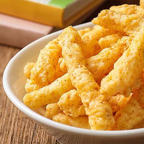 Línea de producción de snacks tipo tornillo / kukure crujiente