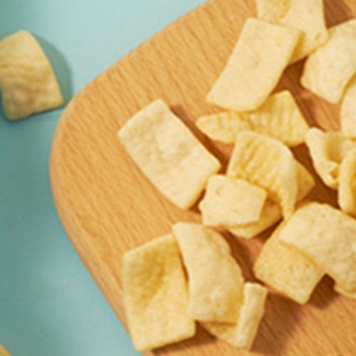 Línea de producción con cocción al vapor de pellets de snack / galletas de camarones