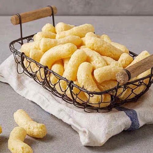Línea de producción de snacks inflados de expansión directa de un tornillo