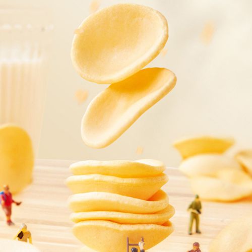 Línea de producción con extrusión de cocción al vapor de pellets de snack/chips de camarones