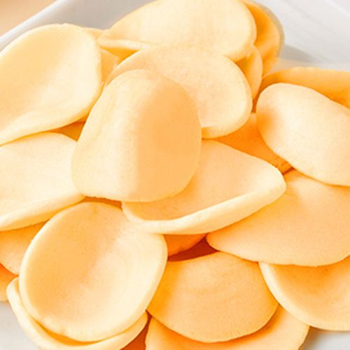 Línea de producción con extrusión de cocción al vapor de pellets de snack/chips de camarones