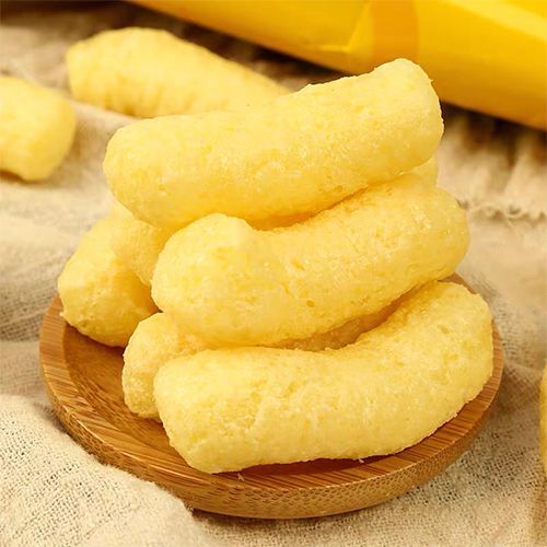 Línea de producción de snacks inflados de expansión directa de doble tornillo (tipo horneado)