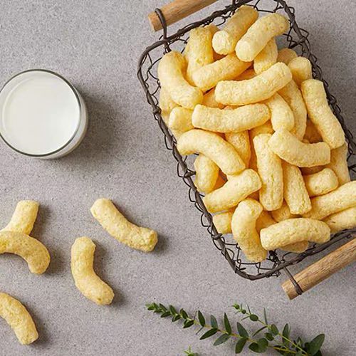 Línea de producción de snacks inflados de expansión directa de doble tornillo (tipo horneado)