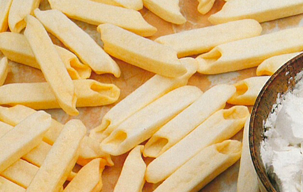 Línea de producción de pellets de snack con sistema de extrusión