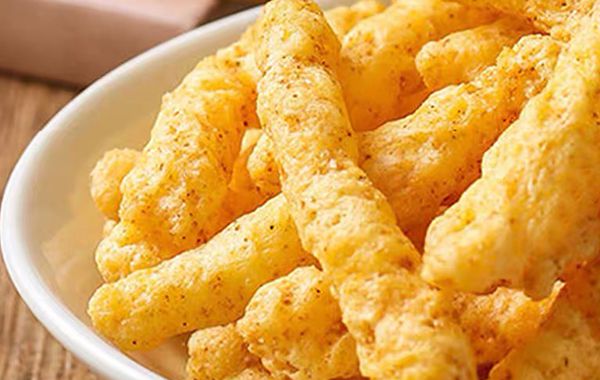 Línea de producción de snacks tipo tornillo / kukure crujiente