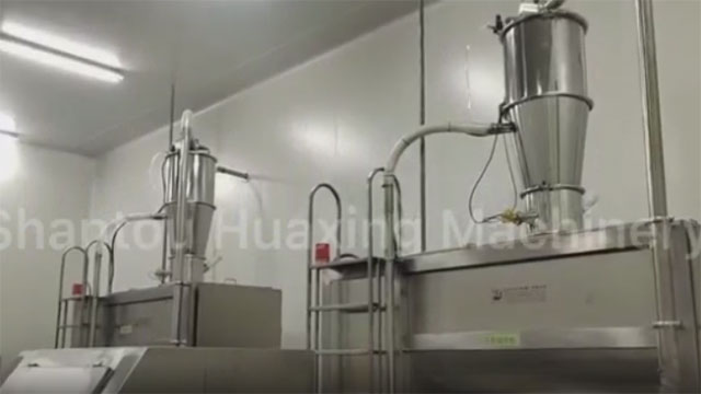 Línea de producción de papas fritas apilables / complejas