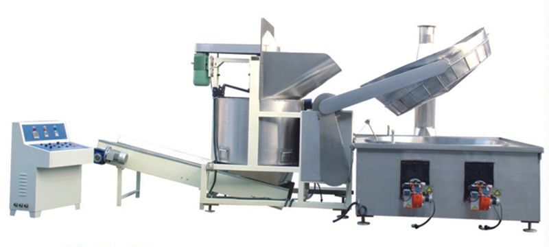 Freidora por lotes con desaceitado centrífugo (240kg/h), 600S