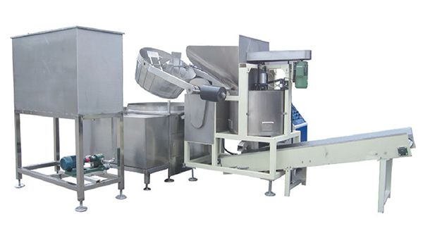 Freidora por lotes (150kg/h), 300W